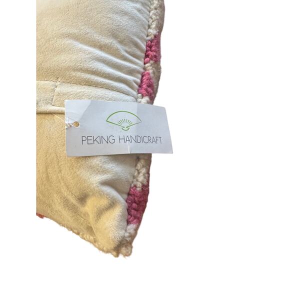 Peking Handicraft “High Maintenance” Hook Pillow New With Tags 19” x 11” - Picture 5 of 5